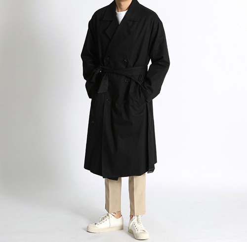 BLE. S/S TRENCH COAT (2 COLOR)